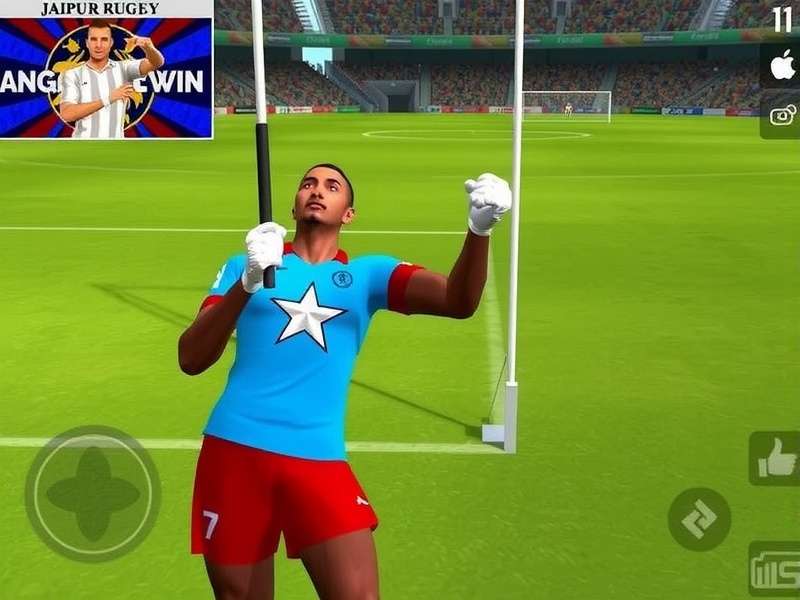 Jaipur Rugby Master Plus gameplay screenshot